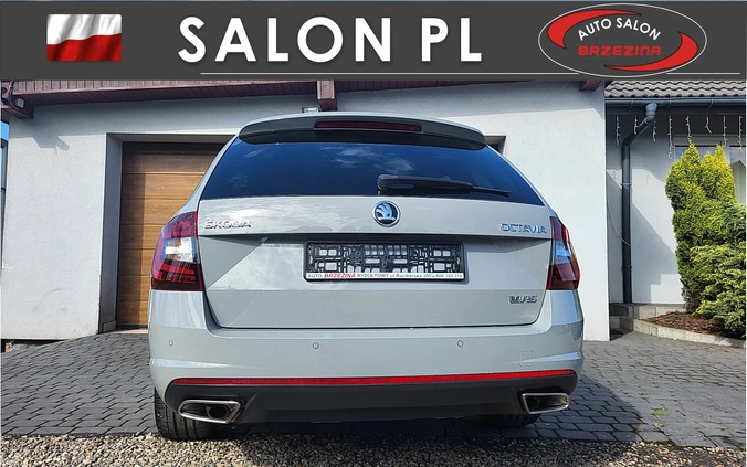 Skoda Octavia cena 91900 przebieg: 81000, rok produkcji 2018 z Rydułtowy małe 562